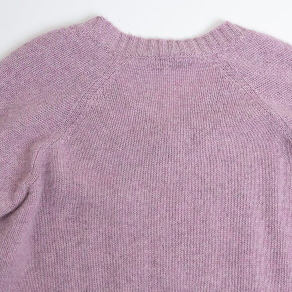 Italy in Cashmere V-Neck Cashmere Sweater Antique Pink Small Made in Tuscany - Picture 9 of 9